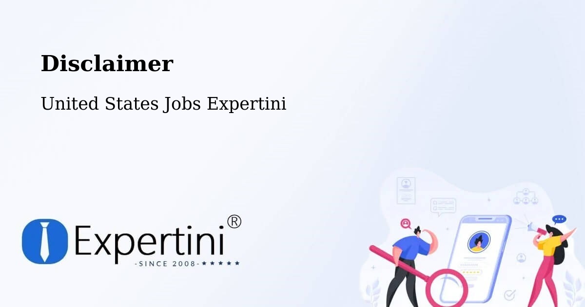Disclaimer – Gardena - United States Jobs Expertini